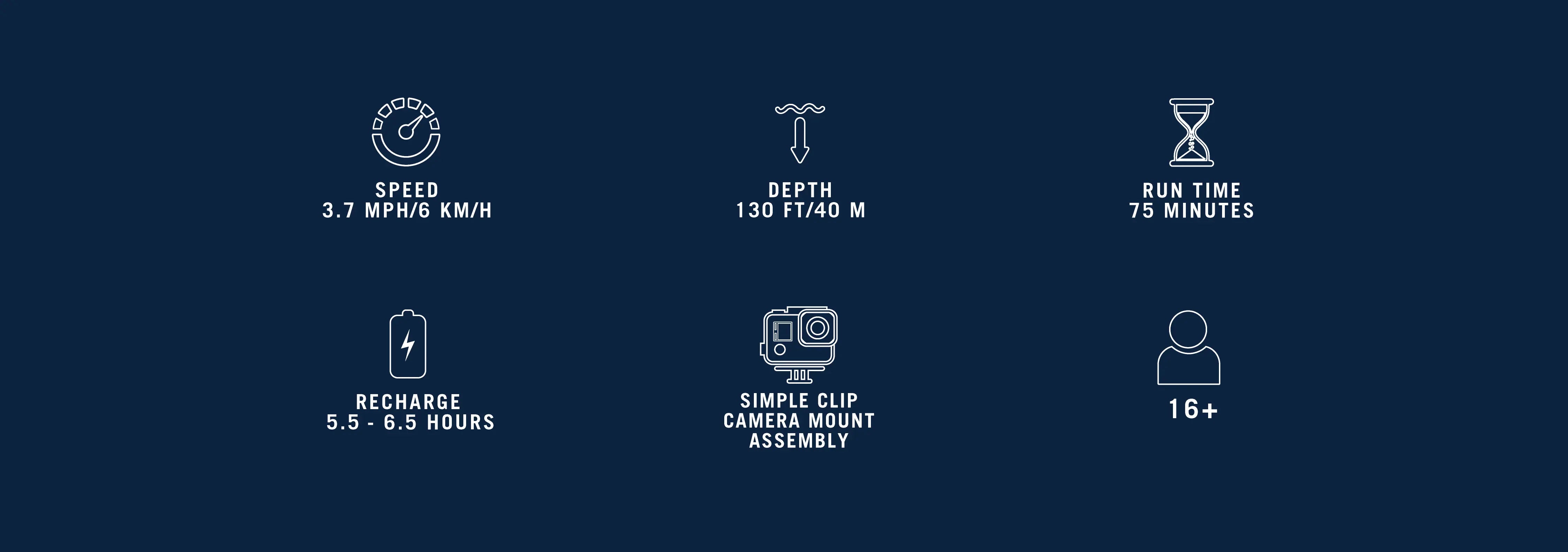 Navtech 2 Seascooter Key Specification