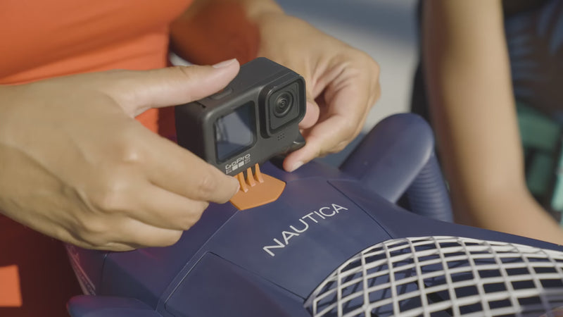 Nautica Navigator with small camera attached